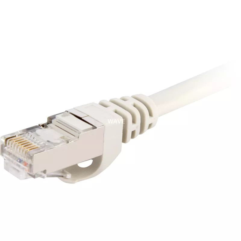 Kabel krosowy RJ45 Cat.6 SFTP (Szary, 15 metrów)