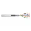 Kabel sieciowy Digitus CAT 6 SF/UTP skrętka patchcord surowy 305 m szary