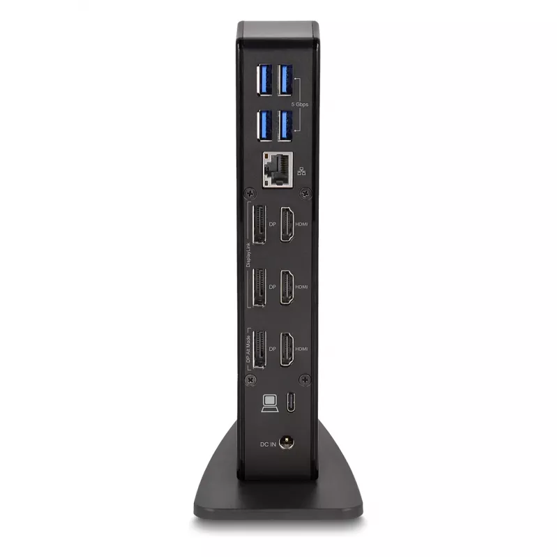 DeLOCK Stacja dokująca USB Type-C Triple Display 4K USB Hub LAN Audio PD 96W