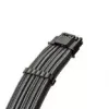 Zestaw przedłużaczy CableMod C-Series Pro ModMesh 16-pin na 4×8-pin do zasilaczy Corsair Type 4/3, carbon, 60 cm