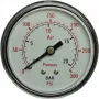 Manometr Aerotec z tylnym przyłączem gwint zewnętrzny 1/4 cala model 9414582