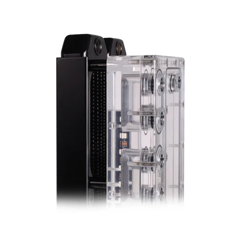 Zestaw montażowy Alphacool 15724 czarny stal nierdzewna wysokość 17 mm