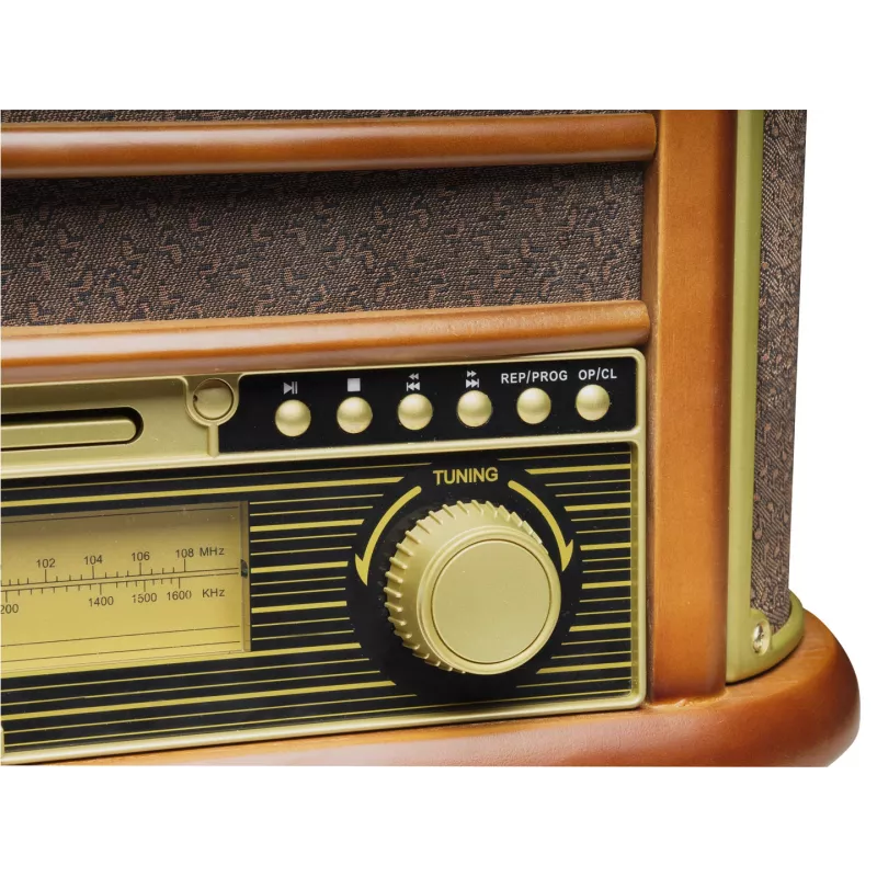 DENVER MCR-50 MK3 wzmacniacz, odtwarzacz kaset, CD/MP3, cyfrowy odtwarzacz, gramofon, radio, cyfrowy rejestrator, 5W