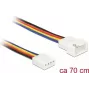 Wewnętrzny kabel zasilający DeLOCK 85363 0,7 m 4-pin PWM