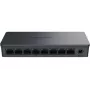 Przełącznik niezarządzalny Grandstream GWN7701 — 8× Gigabit (10/100/1000), obudowa plastikowa, przepustowość 16 Gbit/s, brak PoE