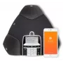 Konftel 300IPx - VoIP-Konferenztelefon - SIP v2 - Liquorice Black - dla Konftel C50300IPx Hybrid