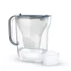 Dzbanek filtrujący wodę BRITA Style Essential 2,4 l grafitowy — dzbanek z wkładem MAXTRA, Smart Light, 1,4 l przefiltrowanej wody