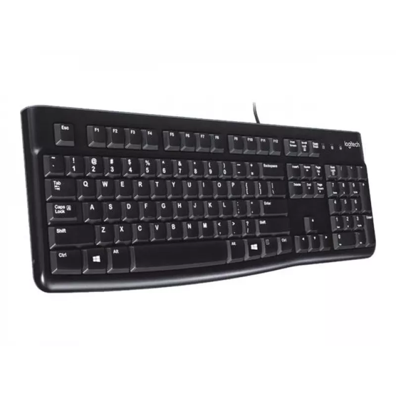 K120 Corded klawiatura, przewodowa, USB, QWERTZ, czarna