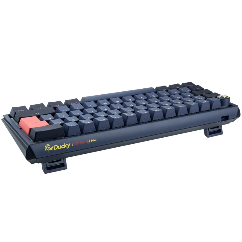 Klawiatura Ducky One 3 Mini do gier USB niebieska