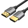 Ultracienki kabel HDMI HD Vention ALEHF 1m 4K 60Hz (szary)