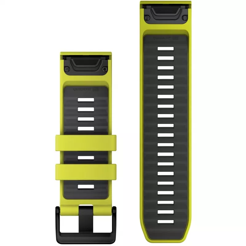 Pasek Garmin QuickFit 010-13393-08 Grafitowo-Żółty