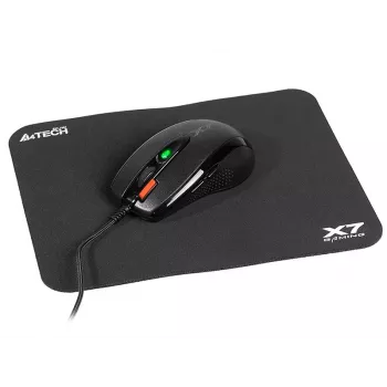 Mysz gamingowa A4Tech X-7120 USB Type-A symetryczna 2000 DPI, 3 ms, przewodowa, czarna
