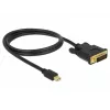 adapter kablowy wideo DeLOCK 83988 Mini DisplayPort do DVI-D 1m