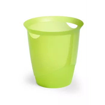 Okrągły pojemnik Durable TREND 31,5 cm zielony półprzezroczysty