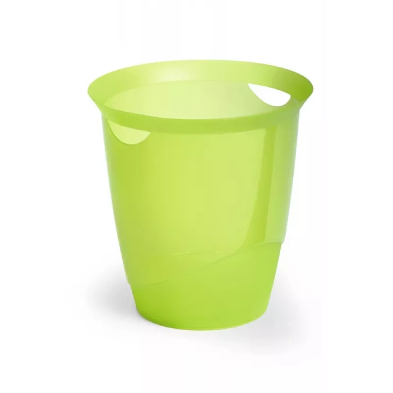 Okrągły pojemnik Durable TREND 31,5 cm zielony półprzezroczysty