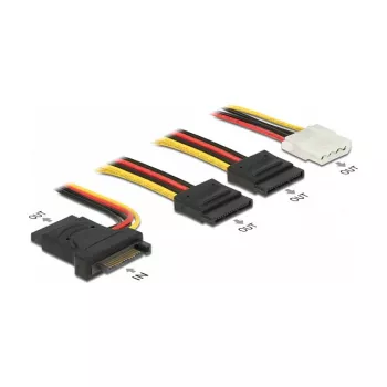 Wewnętrzny kabel zasilający DeLOCK 60171 0,2 m SATA 15-pin męski