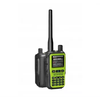 Ręczny krótkofalówka Baofeng UV-5R EU z USB-C, Bluetooth, VHF/UHF (136–174 MHz), FM 65–108 MHz, 5 W, 1600 mAh, LCD, latarka LED