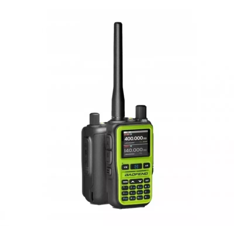 Ręczny krótkofalówka Baofeng UV-5R EU z USB-C, Bluetooth, VHF/UHF (136–174 MHz), FM 65–108 MHz, 5 W, 1600 mAh, LCD, latarka LED