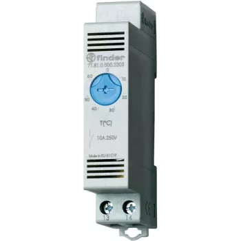 Termostat szafy sterowniczej Finder Vari-Thermostat, seria 7T.81 7T.81.0.000.2303 (Wentylator) +0 - +60 °C 10 A (7T.81.0.000.2303)