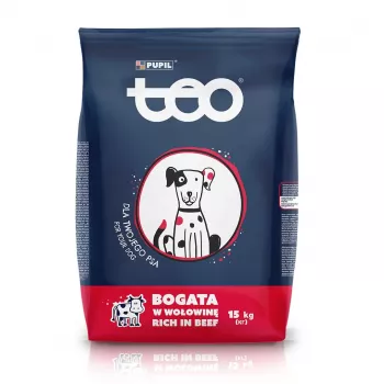 TEO Bogata w wołowinę - sucha karma dla psa - 15kg