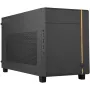 SilverStone SUGO SG14B - obudowa typu tower - Mini-DTX - bez zasilacza (ATX / PS/2) - czarna - USB/audio (SST-SG14B)
