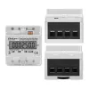 Trójfazowy elektroniczny licznik energii QOLTEC 50900 400V LCD 4P