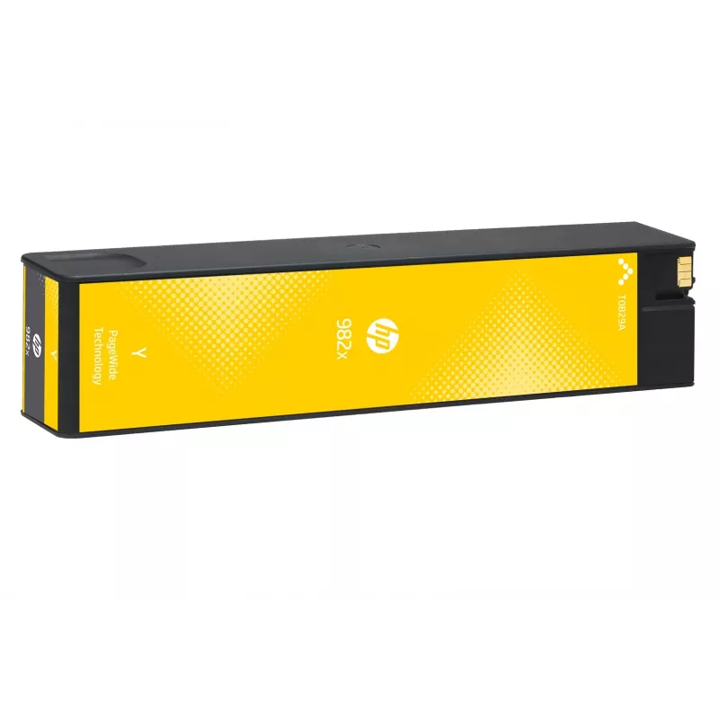 HP 982X High Yield Yellow Original PageWide Cartridge, Yellow, 1 szt., 16000 stron