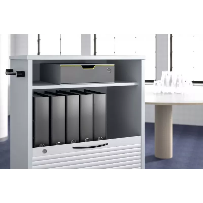 Plastikowy pojemnik na dokumenty szary Durable 760127