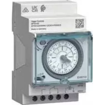 Hager wyłącznik czasowy elektromechaniczny EHN110 bez rezerwy zasilania dobowy 1W 16A 1 (EHN110)