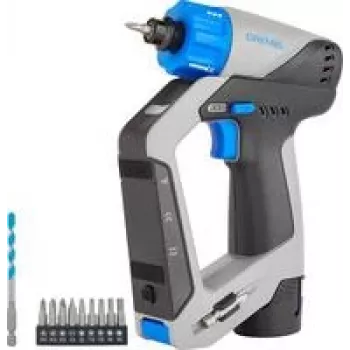 Wkrętarka akumulatorowa Dremel DD12V-S1 12V 2Ah, kompaktowy ręczny wkrętak akumulatorowy