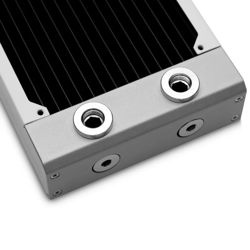 Radiator EK Water Blocks Mosiądz Miedź Stal nierdzewna Biały 130x300x44mm