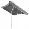 Składany parasol ogrodowy Extralink Black Forest 2 m, szary