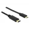Kabel USB DeLOCK 2m USB2.0-C USB2.0 Micro-B Czarny
