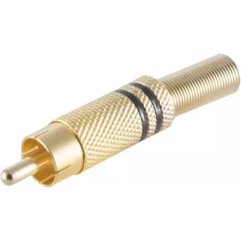 shiverpeaks BS52020-S Złącze przewodowe RCA złote (BS52020-S)