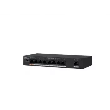 Dahua Technology PFS3009-8ET-96 Unmanaged L2 Fast Ethernet (10/100) Power over Ethernet (PoE) Czarny