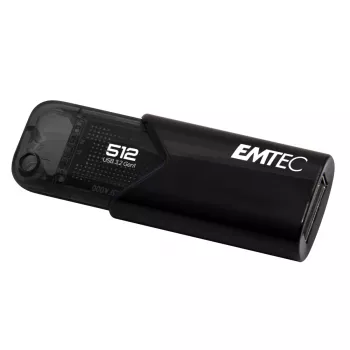Pendrive Emtec B110 Click Easy 3.2 512 GB USB Type-A 3.2 Gen 2 (3.1 Gen 2) Czarny (ECMMD512GB113)