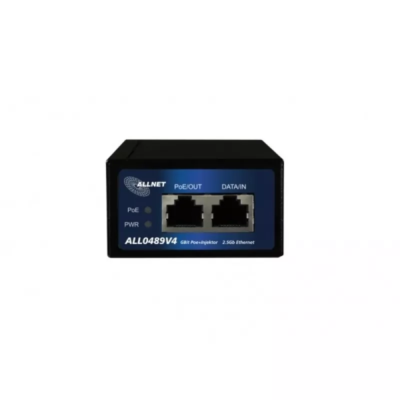 Przełącznik sieciowy ALLNET ALL0489V4 Power over Ethernet PoE Czarny