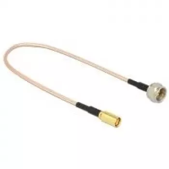 Kabel koncentryczny DeLOCK 0,25 m F/SMB RG-316 czarny