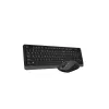 Zestaw klawiatury i myszy bezprzewodowej A4Tech Fstyler FG1012, czarny