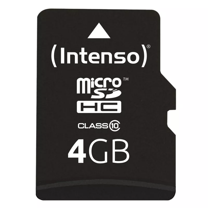 PAMIĘĆ MICRO SDHC 4GB C10/Z/ADAPTEREM 3413450 INTENSO