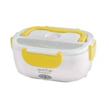 Elektryczny pojemnik na lunch Beper 90.920G - podgrzewacz do jedzenia 1 L, żółty
