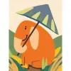 Zestaw do malowania Ravensburger CreArt Hello Baby Safari Set — zestaw dla początkujących dla niemowląt i małych dzieci