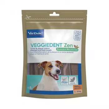 VIRBAC Veggiedent ZEN S gryzak dentystyczny dla psów, mały rozmiar
