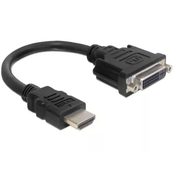 Kabel HDMI-DVI M/F DeLOCK 0.2m