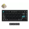 Klawiatura mechaniczna Keychron Q1 Ultra 8K — format 75%, USB + RF bezprzewodowa + Bluetooth, RGB LED, czarna