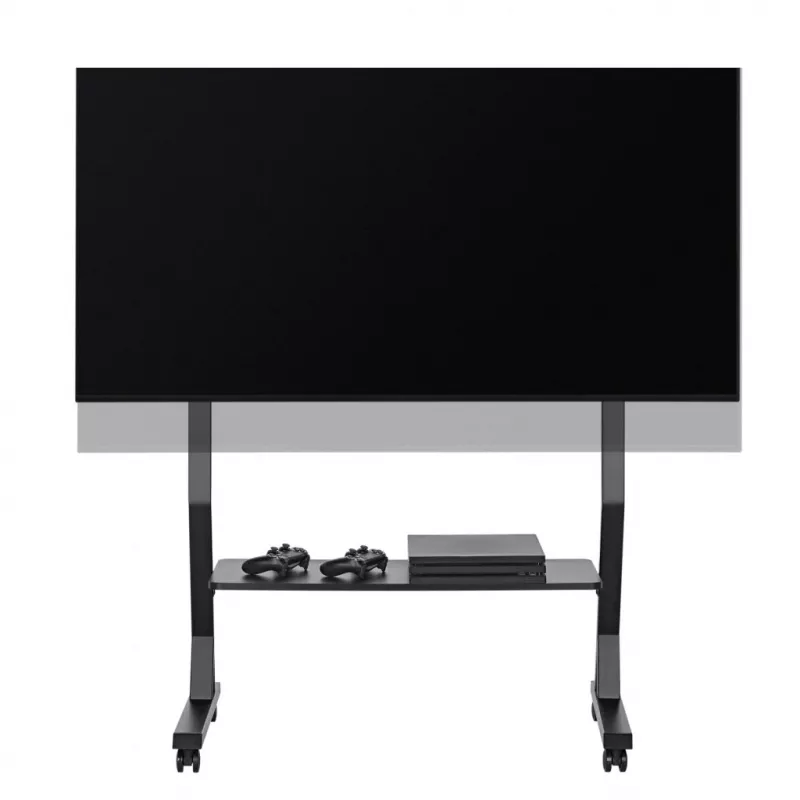 Mobilny stojak pod telewizor ART STO SD-22 do ekranów 45–90 cali, VESA 100×100–800×400, obciążenie 60 kg, stal, kółka jezdne