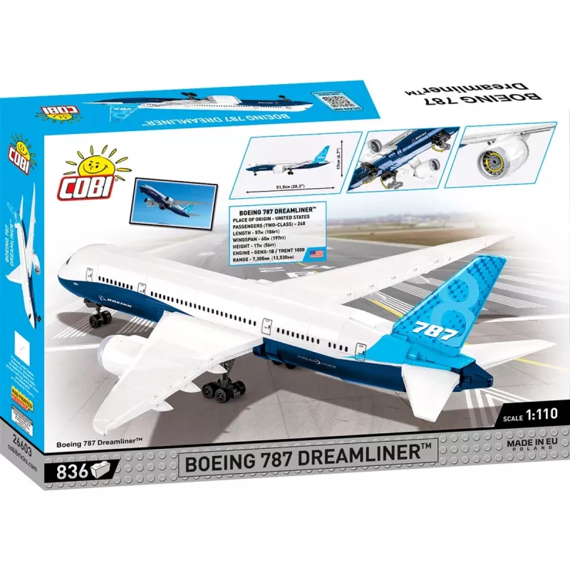COBI Boeing 787-8™ DREAMLINER™ Samolot