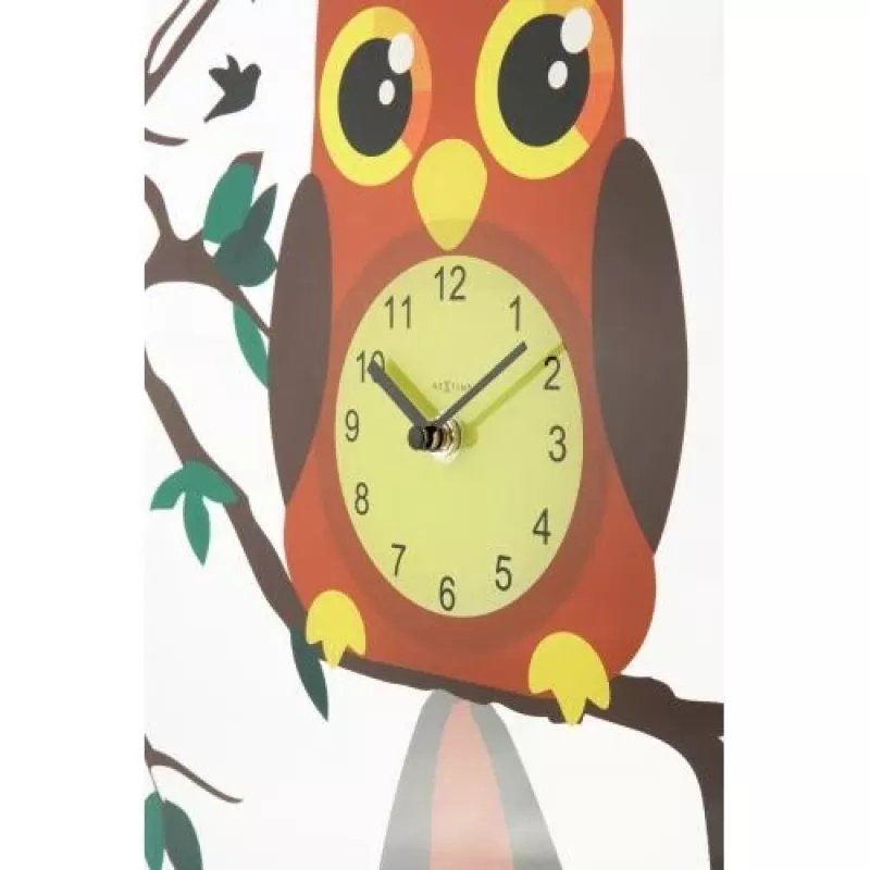 Zegar ścienny NeXtime 8169 Oohoo, Ø43 cm, wielokolorowy