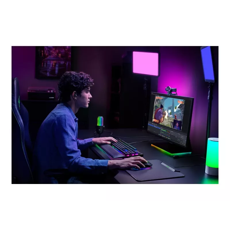 Razer | Kamera internetowa | Kiyo V2 | MJPEG do 4K 30 FPS, 1080p 60 FPS, YUY2 do 4K 15 FPS, 1080p 60 FPS, NV12 do 4K 20 FPS, 1080p 60 FPS