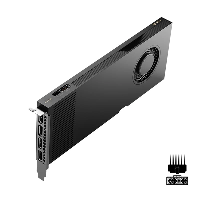 NVIDIA RTX 4000 ADA - karta graficzna - RTX 4000 Ada - 20 GB GDDR6 - PCIe 4.0 x16 - 4 x DisplayPort (900-5G190-2270-000)